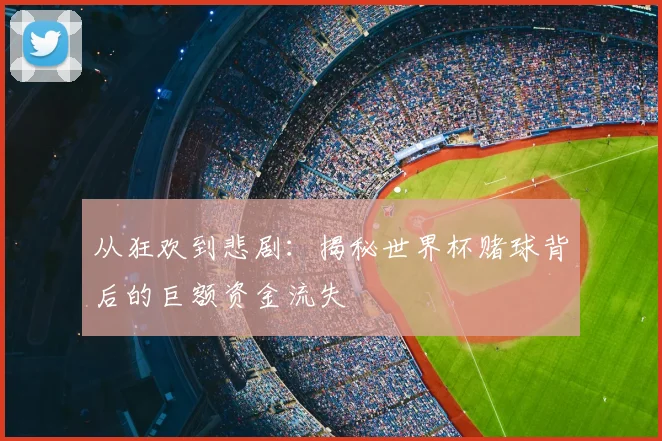 从狂欢到悲剧：揭秘世界杯赌球背后的巨额资金流失